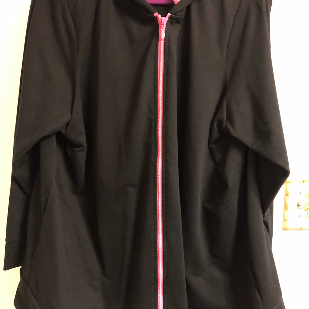 Quacker Factory Zip Up Hoodie 2X